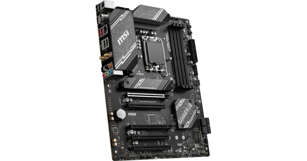 MSI B760 GAMING PLUS WIFI | Socket LGA 1700 | Intel B760 | 4xDDR5 | ATX | Moederbord - Image 3