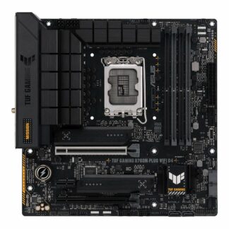 ASUS TUF GAMING B760M-PLUS WIFI D4 | Socket LGA 1700 | Intel B760 | 4xDDR4 | Micro-ATX | Moederbord