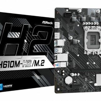 ASRock H610M-H2/M.2 | Socket LGA 1700 | Intel H610 | 2xDDR4 | Micro-ATX | Moederbord