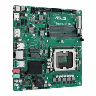 ASUS Pro H610T D4-CSM | Socket LGA 1700 | Intel H610 | 2xDDR4 | Mini-ITX | Moederbord