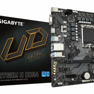 Gigabyte B760M H DDR4 | Socket LGA 1700 | Intel B760 | 4xDDR4 | Micro ATX | Moederbord