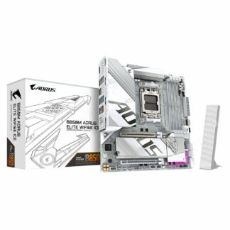 Gigabyte B850M AORUS ELITE WIFI6E ICE | Socket AM5 | AMD B850 | 4xDDR5 | Micro ATX | Moederbord