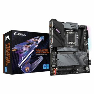 Gigabyte B760 AORUS MASTER DDR4 (rev. 1.0) | Socket LGA 1700 | Intel B760 | 4xDDR4 | ATX | Moederbord