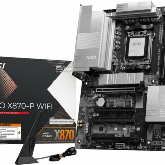 MSI PRO X870-P WIFI | Socket AM5 | AMD X870 | 4xDDR5 | ATX | Moederbord