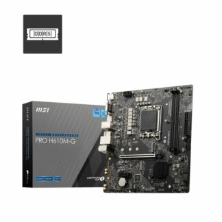 MSI PRO H610M-G | Moederbord Micro-ATX | LGA 1700 | DDR4
