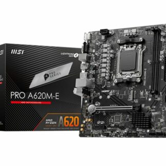 MSI PRO A620M-E | Socket AM5 | AMD A620 | 2xDDR5 | Micro-ATX | Moederbord