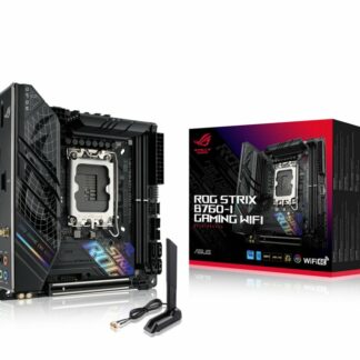 ASUS ROG STRIX B760-I GAMING WIFI | Socket LGA 1700 | Intel B760 | 2xDDR5 | Mini-ITX | Moederbord